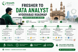 Fresher to Data Analyst in 6 Months: A Hyderabad Roadmap